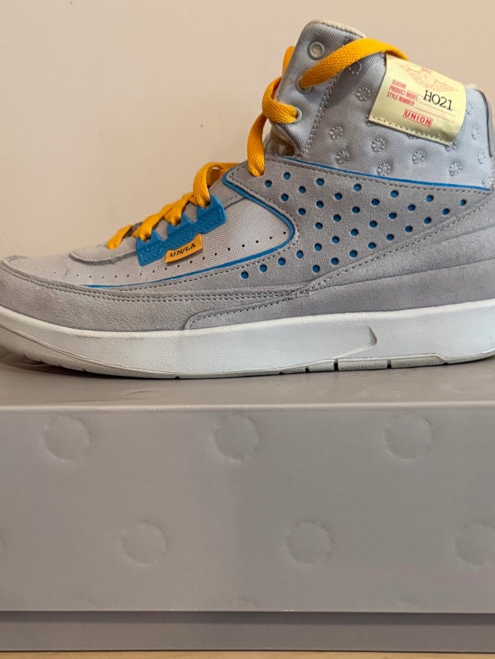 Jordan 2 Union Retro SP Grey Fog/Siren Red 2022 DN3802-001